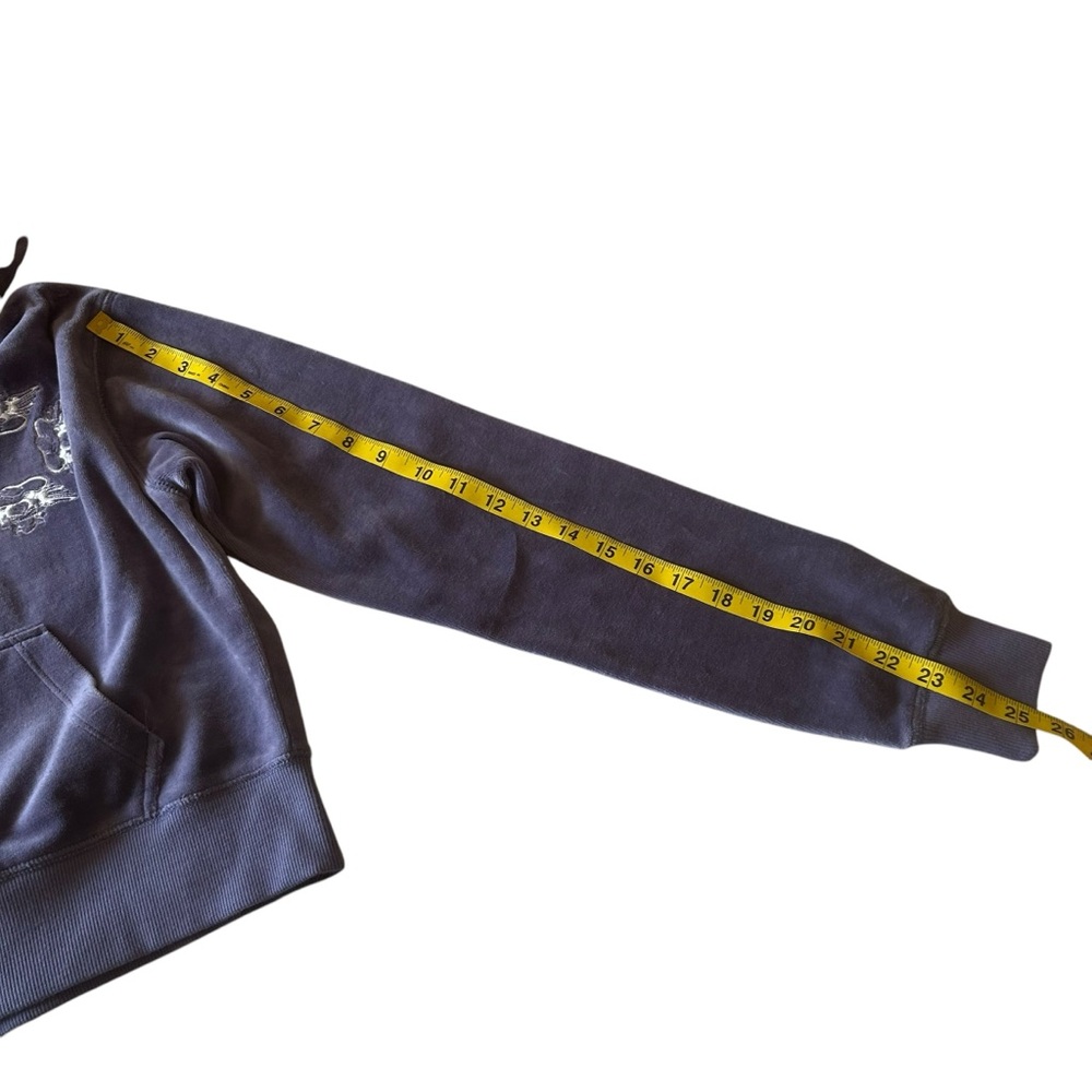 BOYS LIE Let It Grow hoodie New/tags Purple Revolve velvet graphic womens sz M/L - Picture 11 of 15